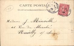 CPA Railroads meridional de Francia grasa que ocurrio Victoria y el hotel grande