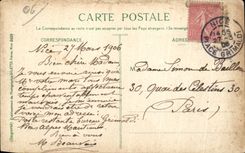 CPA Cannes Old Castle St Honorat island of Lerins