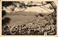 CPA Dimensions Azur Cannes View taken of Supercannes