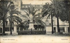 CPA Public garden Brougham Cannes