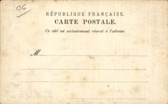 CPA Public garden Brougham Cannes