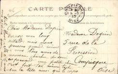 CPA Cannes Boulevard of the Small cross and the Mount Knight