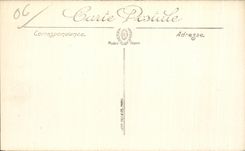 CPA Cannes the Port and the Mount Knight Seen from of the Municipal Casino Boats