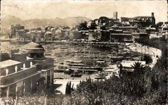 CPA the Dimension Cannes Azure the Municipal Casino the Port Alleys Quat Saint Pierre and Squet