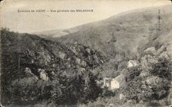 CPA Environs de Vichy Vue generale des Malavaux