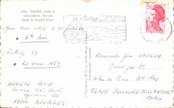 CPA Vichy floral Decoration in the Large Park