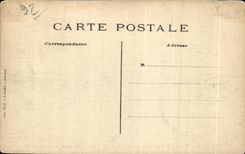 CPA Saint Cloud the Terrace of Lauterne de Diogene Panoramic View towards Paris Plane Airplane Eiffel Tower