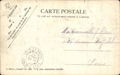 CPA Park of St Cloud Garches Allee of marnes Lawn of Combleval and the house of the stitcher