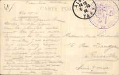 CPA Albi interior de la catedral el estribillo (paradas)