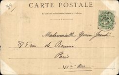 CPA Auxerre Sight on I Yonne