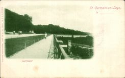 CPA St Germain en Laye Terrasse
