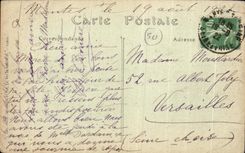 CPA Mantes On the Seine Seen on the old Bridge and I Notre Dame Church