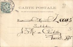 CPA Laval (Mayenne) el castillo