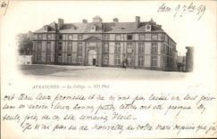 CPA Avranches la carta 1899 de la universidad