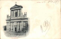 CPA Arras La Cathedrale carte 1899