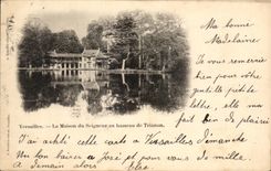 CPA Versalles la casa del senor a la aldea de la carta 1899 de Trianon