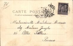 CPA Versalles la casa del senor a la aldea de la carta 1899 de Trianon