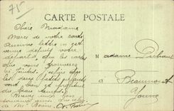 CPA Paris Park of the Chaumont Hillocks (Artistic) the Suspended bridge a Corner of the Lake