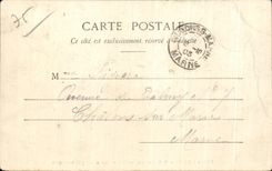 CPA Paris Chaumont Hillocks a picturesque alley