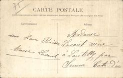 CPA Paris Chaumont Hillocks Allee Picturesque