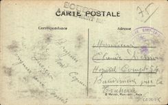 CPA Paris the Chaumont Hillocks the Suspended bridge and the View-point