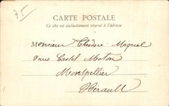 CPA Paris the Hillocks Chaumont Suspended bridge