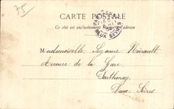 CPA Paris Chaumont Hillocks View Town hall