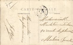 CPA Paris Chaumont Hillocks Panoramic View