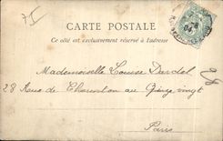 CPA Paris Hillocks Chaumont fatal Bridge