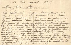 CPA Commercy Castle Seen of behind