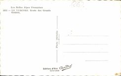 CPSM the Beautiful French Alps Vercors Road of the Great Narrow parts