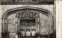 CPA Eglise de Brou La Piscine