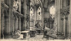 Circunferencia de St Louis de la cAmara acorazada de CPA Dreux del coro de St Lewis Chapet