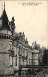 CPA Chateau d Esclimont Vue sur les Fosses