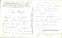 CPA Loigny the Battle Museum Windows of Sonis of the Zouaves of Cart