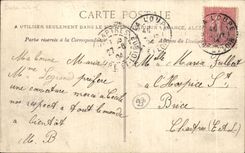 CPA La Normandie La Loupe Interieur de l Eglise