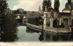 CPA Chartres L Eure Vue prise de la Courtille