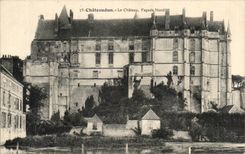 CPA Chateaudun Le Chateau Facade Nord