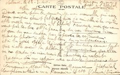 La valencia de CPA coloca la estatua de Championnet de general Championnet