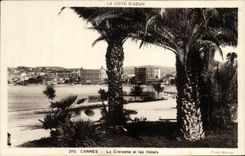 CPA Cannes the Small cross and Hotels