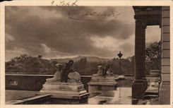 CPA Paris Reasons decorating Entrance with the Castle of Trifle