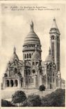CPA Paris the Basilica of the Sacring Heart General Aspect