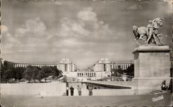 CPA Paris Le Palais de Chaillot