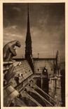 CPA Paris Notre Dame de Paris Detail du Chevet