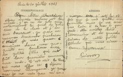 CPA Paris Statue de la Republique Lion 