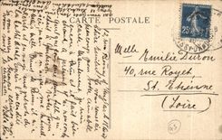 CPA Paris Garden of Luxembourg and the Senate