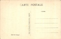 CPA Efjet of clouds Algeria