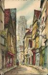 CPA Rouen the Street Damiette