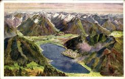 Beautiful CPA amndt See aus der Bogelfchau