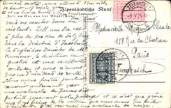 Beautiful CPA amndt See aus der Bogelfchau